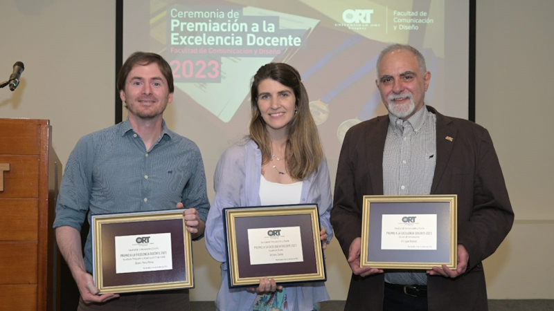 *Álvaro Pena, Tatiana Zooby y Enrique Badaró*