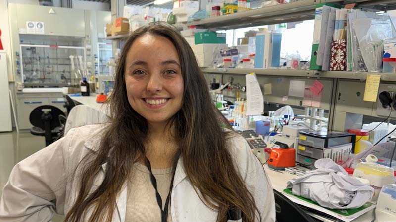 Lucía Patrón, ingeniera en Biotecnología