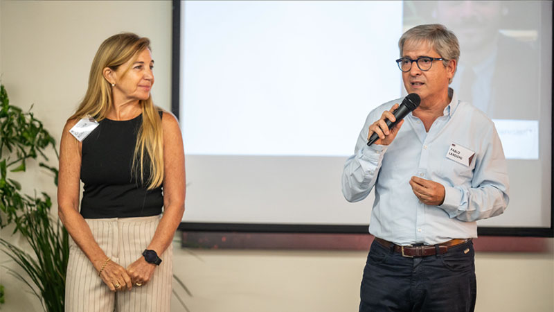 Lic. Carolina Bonaldi y Dr. Pablo Landoni - Universidad ORT Uruguay